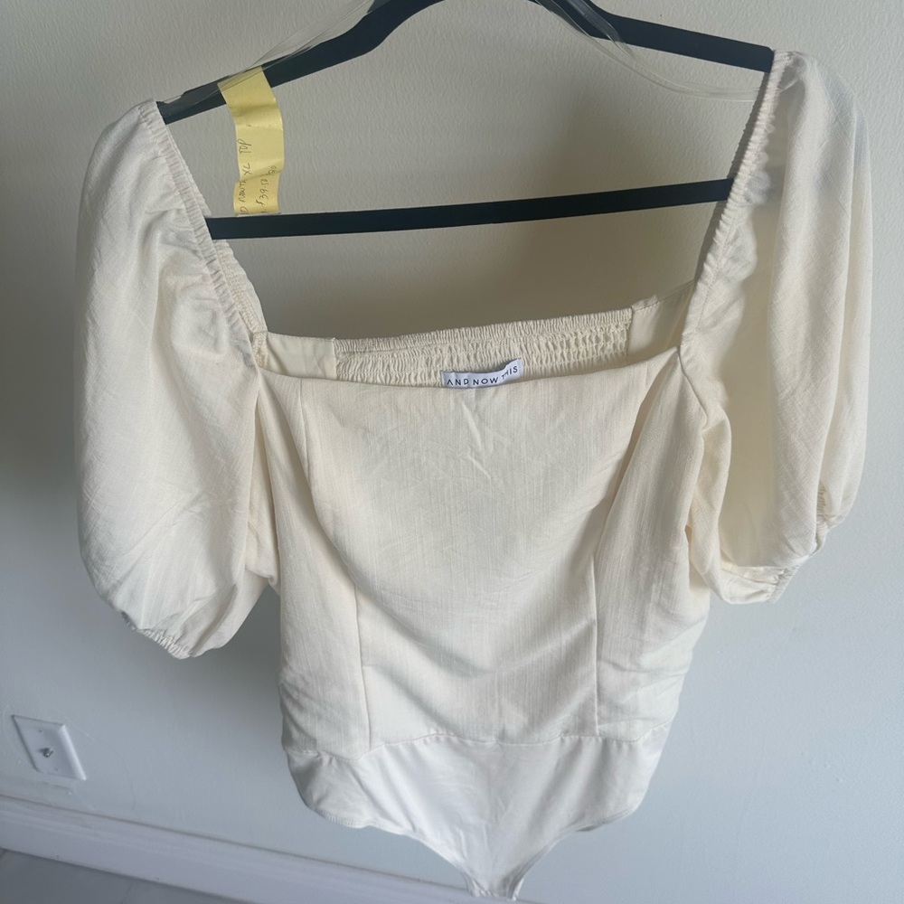 Reformation Cream Puff Sleeve Top